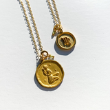 Virgo Coin Pendant