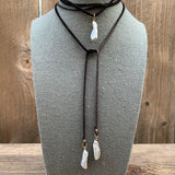Pretty In Pearls Lariat Necklace