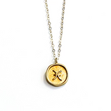 Pisces Symbol Necklace