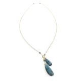 Aegean Sea Lariat Necklace