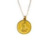 Virgo Coin Pendant