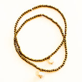 Sweet Pea Pearl Bracelet