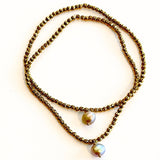 Sweet Pea Pearl Bracelet