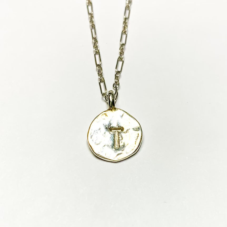 Over the Moon Initial Charm Necklace Collection