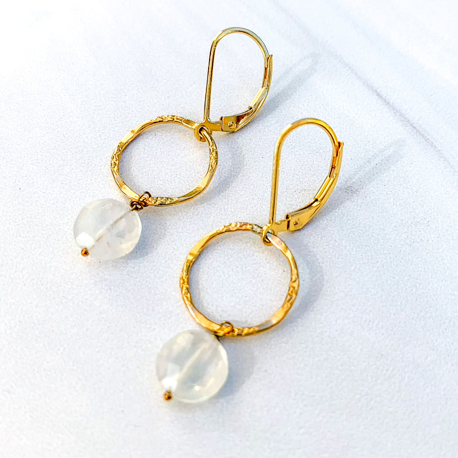 Gemini Moon Earrings